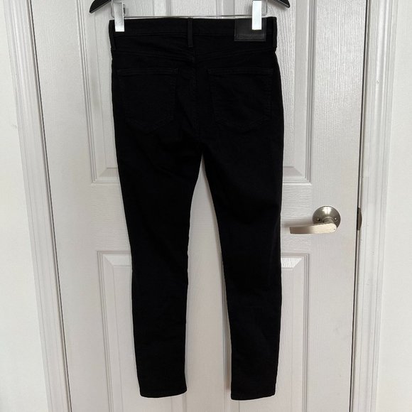 Aritzia Denim Forum | The Nico Mid Rise Skinny Crop Lace-Up Jeans - Picture 8 of 12